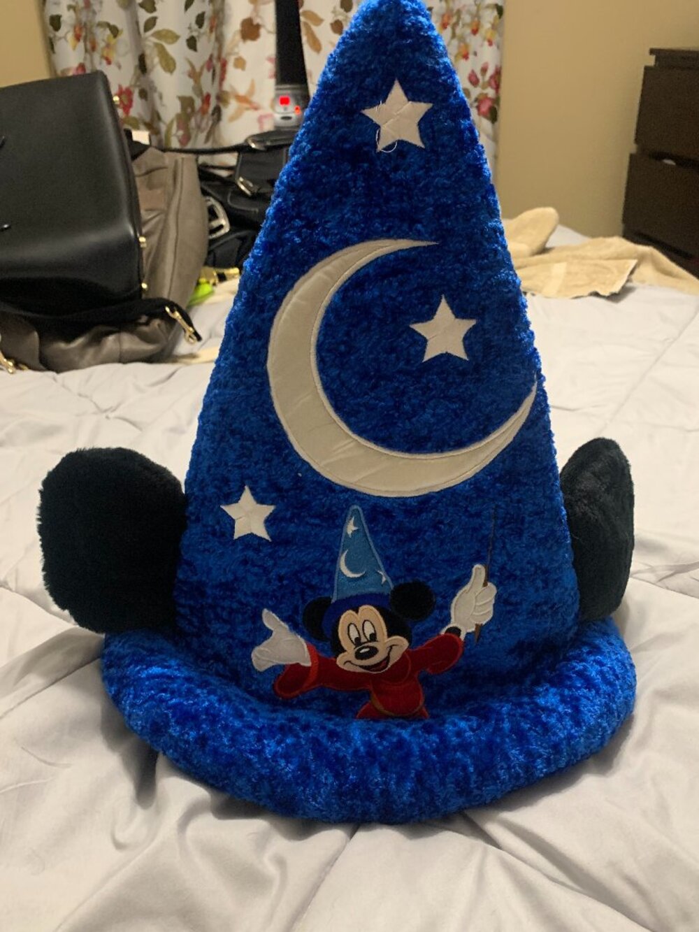 Disney Sorcerer Mickey Wizard Hat Plush Ears – Fantasia